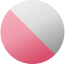 Argenté / rose