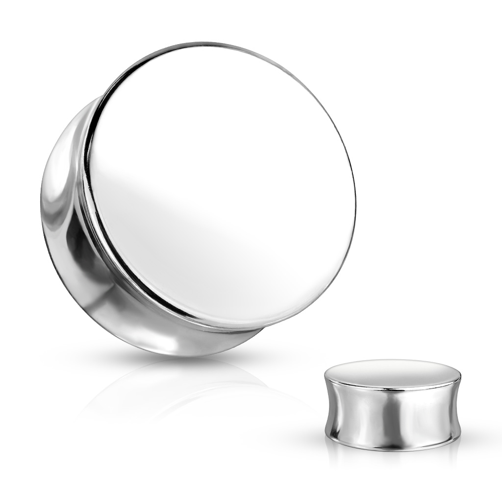 Lot De 18 Écarteurs (Tunnels) Pour Oreilles En Acier Inoxydable Chirurgical - Tailles 14G à 00G