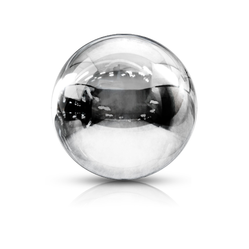 Boule de piercing avec une filetage interne