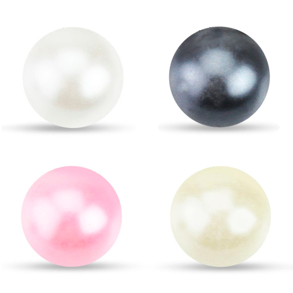 Perle pour piercing en acrylique