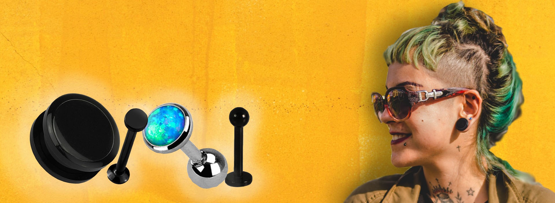 Bijoux pour piercing de chez BodyMod Piercing